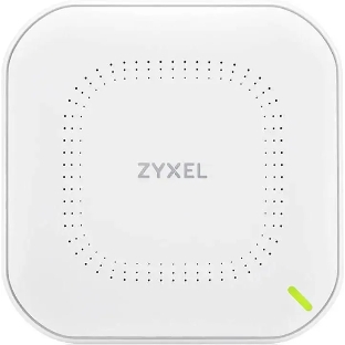 Точка доступа Zyxel NebulaFlex NWA90AX PRO, WiFi 6, 802.11a/b/g/n/ac/ax (2,4 и 5 ГГц), MU-MIMO, антенны 3x3, до 575+2400 Мбит/с, 1xLAN 2.5GE, PoE, защита от 4G/5G, БП в комплекте