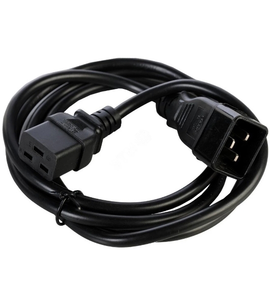 Шнур питания NTSS NTSS-PC19201 C19-C20 проводник.:3x1мм2 1.8м 220/250В 10А черный