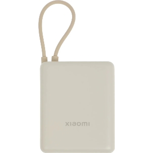 Портативный аккумулятор Xiaomi BHR9333GL 10000mAh PD 33W 3A USB-A/USB-C бежевый