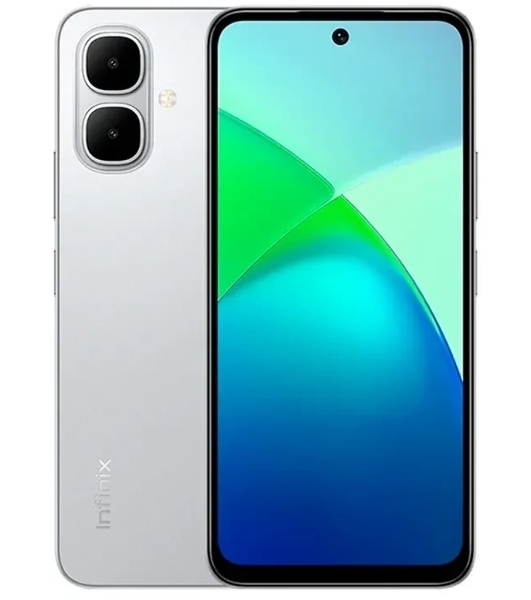 Смартфон Infinix Smart 10 4/128Gb серебристый