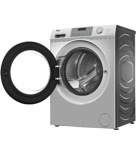 Стиральная машина Haier HW70-BP12959BSE серебристая, загрузка фронтальная 7кг, 1200 об/мин., класс: A+++