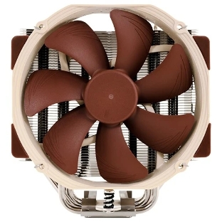 Кулер для процессора Noctua NH-U14S, 140 мм, медь, 300-1500 об/мин, 24.6 дБ, 4 pin PWM, 220 Вт, высота 165 мм