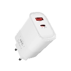 Сетевое зарядное устройство MORE CHOICE (4620202555595) NC82 1USB+1Type-C 3.0A PD 35W+QC3.0, белый, фото3
