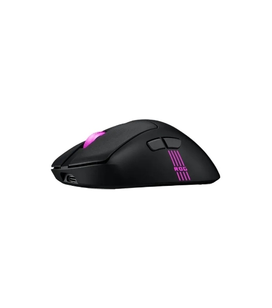 Мышь беспроводная/проводная ASUS ROG Keris II Origin чёрный, 42000 dpi, USB Type-A, радиоканал, Bluetooth, кнопки - 5