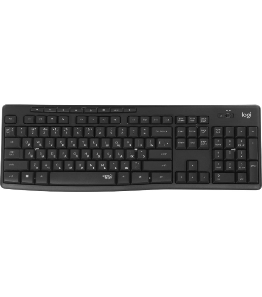 Комплект клавиатура+мышь Logitech MK295 беспроводной, USB, чёрный