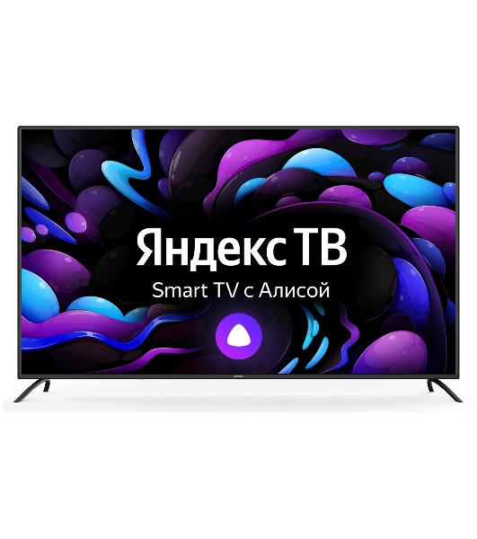 Телевизор Starwind 65' SW-LED65UG402 черный DLED UHD 60Hz Яндекс ТВ
