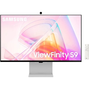 Монитор 27' Samsung ViewFinity S9 S27C902PAI IPS 5120x2880, 60 Гц, 5 мс, 16:9, 600 кд/м2, Thunderbolt, mini DP, 3xUSB 3.0, серебристый