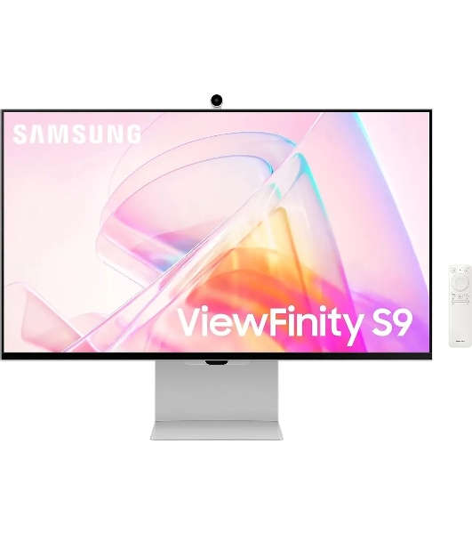 Монитор 27' Samsung ViewFinity S9 S27C902PAI IPS 5120x2880, 60 Гц, 5 мс, 16:9, 600 кд/м2, Thunderbolt, mini DP, 3xUSB 3.0, серебристый