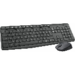 Комплект клавиатура+мышь Logitech MK235 беспроводной, USB, 1000 DPI, серый (заводская гравировка), фото17