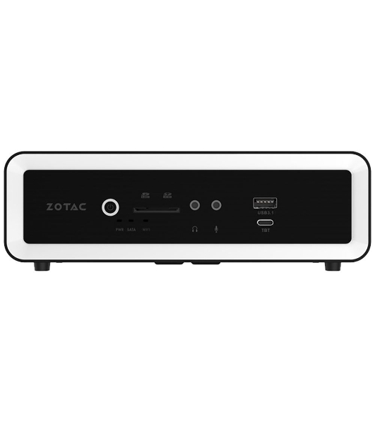 Платформа системного блока с ЦПУ Zotac ZOTAC ZBOX NANO, SFF, FANLESS, i7-1355U, 2 DDR5 SO-DIMM, M.2 SSD, 2.5'; SATAIII BAY, 2 GLAN, WIFI, BT, USBDRV, DP/HDMI, EU+UK PLUG