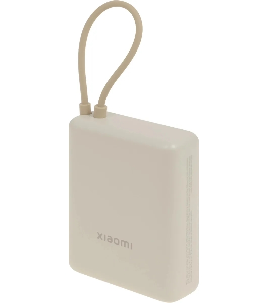 Портативный аккумулятор Xiaomi BHR9333GL 10000mAh PD 33W 3A USB-A/USB-C бежевый