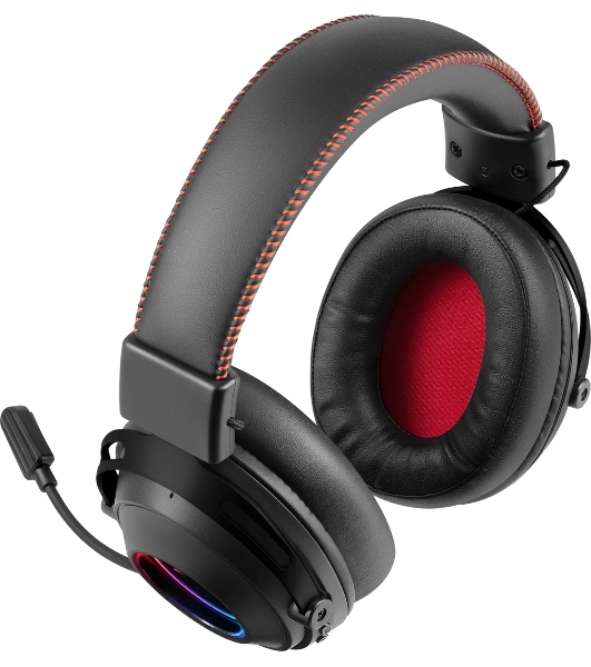 Гарнитура Defender Echo чёрный, проводная, подсветка