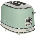 Тостер Ariete Vintage 155 зелёный, 810 Вт, 2 слота, фото 1
