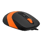 Комплект клавиатура+мышь A4Tech FStyler F1010 проводной, USB, 1600 DPI, чёрный/оранжевый, фото16