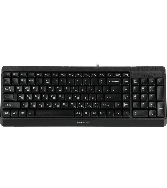 Клавиатура проводная A4Tech Fstyler FK15, USB, черный