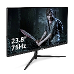 Монитор 23.8' ExeGate ProSmart EV2407 VA 1920x1080, 75 Гц, 5 мс, 16:9, 250 кд/м2, 1xHDMI, 1xVGA, черный, фото 1
