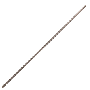 Бур по бетону Denzel двойная спираль, Cobalt W-tip, 12x600 мм, SDS PLUS