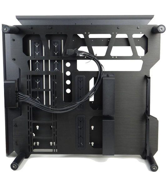 Корпус без блока питания Raijintek ENYO, Full-Tower, TG, no fans, 4xUSB-A 3.0, SSI-EEB, E-ATX, ATX, mATX, mITX Black