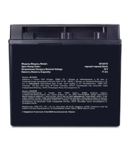 Батарея для ИБП SVEN SV12170 (12V 17Ah)