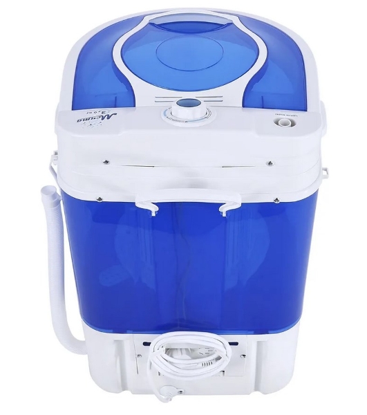 Стиральная машина Мечта WMS S303UT01 бело-синяя, загрузка вертикальная 3кг, 300 об/мин., класс: A+