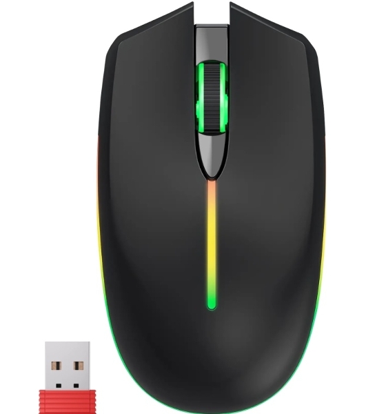 Мышь беспроводная Defender Fusion MM-283 черный, 3200 dpi, радиоканал, Bluetooth, USB, кнопки - 4