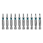 Бита Gross Torx 10х50 мм, сталь S2, шестигр., 10 шт., фото 1