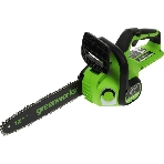 Цепная пила аккумуляторная Greenworks GD24CS30, 24V, 30 см, бесщеточная, без АКБ и ЗУ [2007007], фото 1