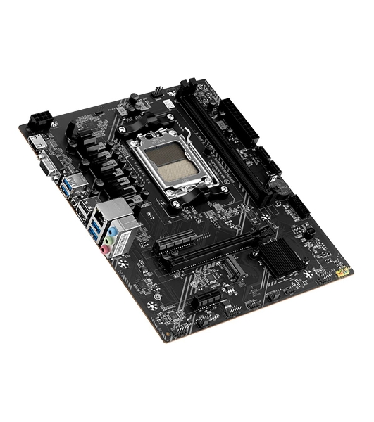 Материнская плата Maxsun Challenger A620A 2.5G, AM5, AMD A620, 2xDDR5, 2xSATA, 1xM.2, 1xPCI-E 4.0 x16, 1xPCI-E x4, 1xPCI-E x1, 1xVGA, 1xHDMI, 1x 2.5Gb LAN, 2xUSB-A 2.0, 4xUSB-A 3.2 Gen 1, 5.1, mATX