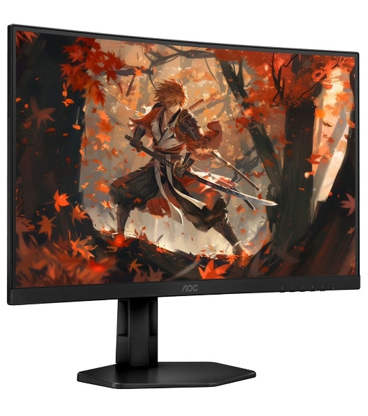 Монитор 27' AOC C27G4ZXU VA 1920x1080, 280 Гц, 1 мс, 16:9, 300 кд/м², 3000:1, 1500R, 2xHDMI, 1xDP, изогнутый 1500R, черный