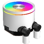 Система охлаждения Water Cooling System PCCooler DA360 Pro ARGb WH (300W, 360мм, белый, ARGb/Fans: 3x120мм, 75.8CFM, 33.7dBA, 2200RPM/Pump height 57мм, 28dBA, 3000RPM, Rad thickness 27мм/S: 1851, 1700, 1200, 20XX, 115X, AM5, AM4), фото5