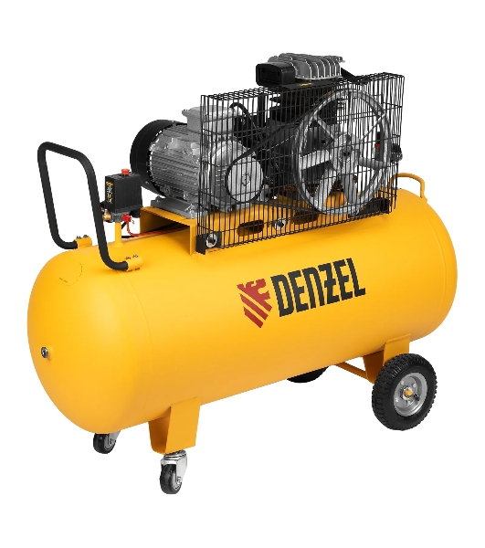 Компрессор воздушный Denzel BCI3000-T/200 рем. привод, 3,0 кВт, 200 л, 530 л/мин