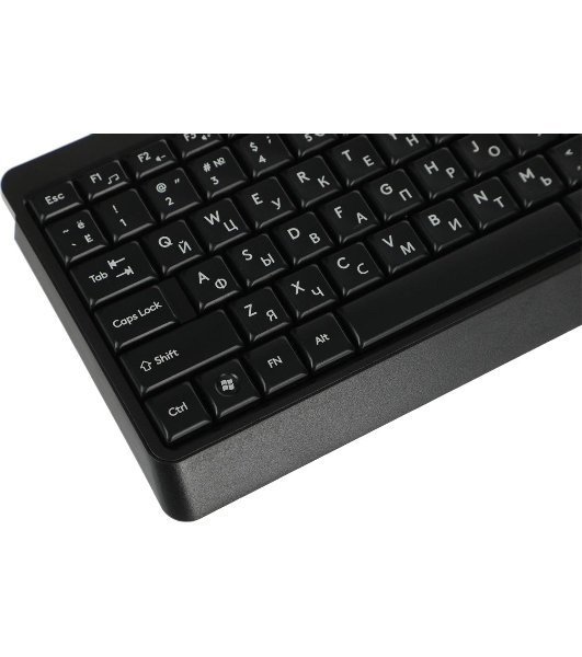 Клавиатура проводная A4Tech Fstyler FK15, USB, черный