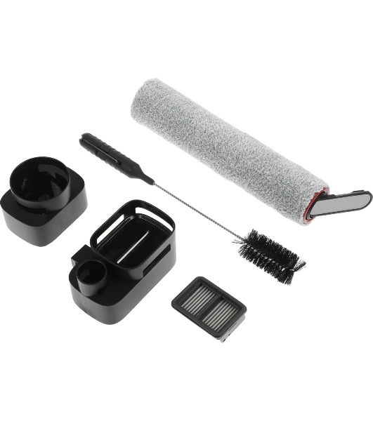 Пылесос моющий Dreame Wet and Dry Vacuum H12 Pro серый, питание от аккумулятора, 300 Вт, уборка влажная/сухая, пылесборник 0,9 л, работа от АКБ max - 35 мин
