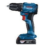 Дрель-шуруповерт аккумуляторная Bosch GSR 185-LI, 18В, 2 АКБ, Кейс, фото3