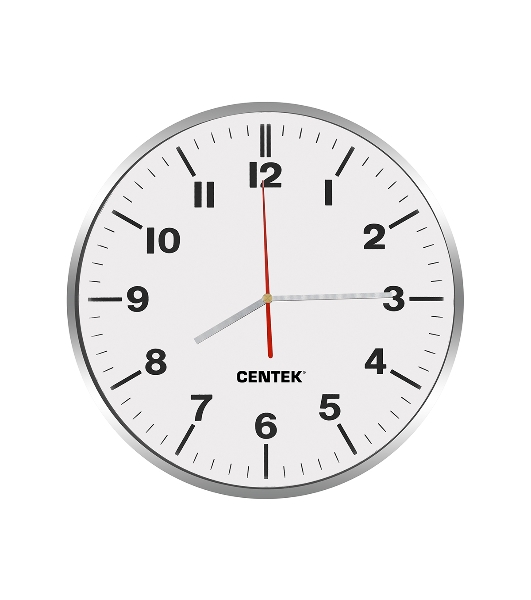Часы настенные Centek СТ-7100 White