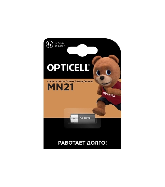 Батарея Opticell Specialty MN21 (1шт) блистер
