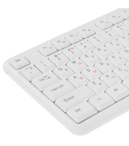 Клавиатура проводная Smartbuy (SBK-210U-W) ONE 210 USB белая