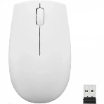Мышь беспроводная Lenovo 300 светло-серый, 1000 dpi, радиоканал, USB, кнопки - 3, фото 1