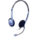 Гарнитура Genius HS-02B фиолетовый, проводная, 3.5 мм, фото 1
