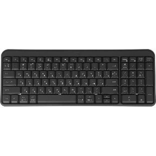 Клавиатура Logitech K251 беспроводная, Bluetooth, чёрный