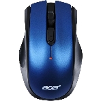 Мышь беспроводная Acer OMR031 черный/синий, 1600 dpi, радиоканал, USB, кнопки - 4, фото 1