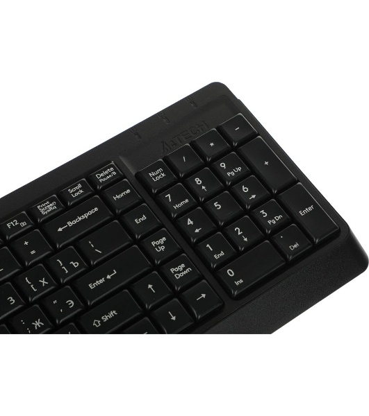 Клавиатура проводная A4Tech Fstyler FK15, USB, черный