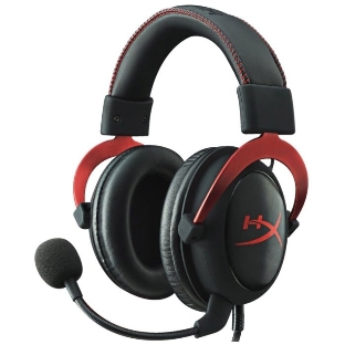 Гарнитура HyperX Cloud II красный, проводная, совместимость с консолями