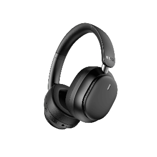 Беспроводные наушники MEG HWA200BL, Bluetooth 6.0, до 60ч, ANC Hybrid, Multipoint, LowLatency,черный