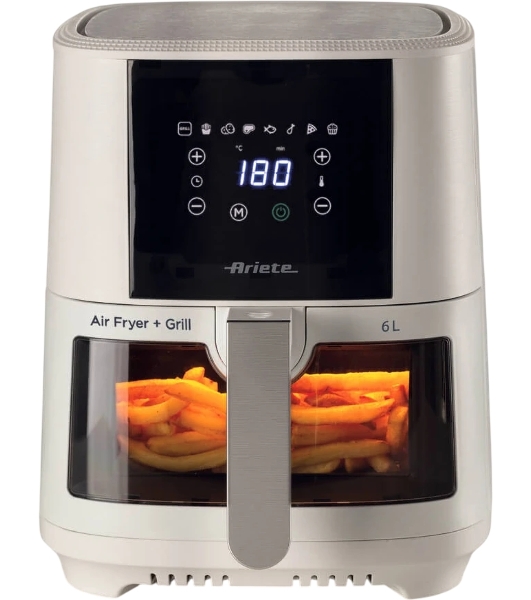 Аэрофритюрница Ariete 4626/03 белый, 1300 Вт, 6 л, сенсор, 8 программ