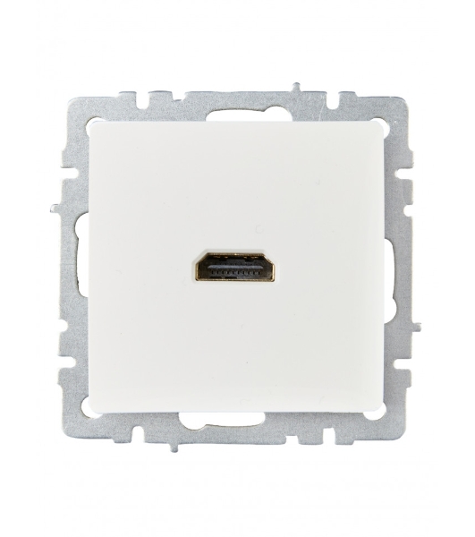 Розетка HDMI IEK BRITE РHDMI-0-БрБ белый