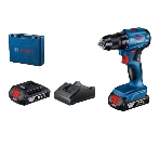 Дрель-шуруповерт аккумуляторная Bosch GSR 185-LI, 18В, 2 АКБ, Кейс, фото4