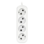 Удлинитель бытовой Smartbuy (SBE-10-4-05-N) 4 гнз х 5,0 м (10А/2.2кВт, ПВС 2х1.0), фото2