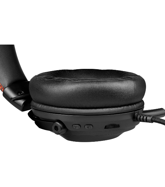 Гарнитура Defender Echo чёрный, проводная, подсветка