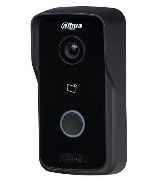 Видеопанель Dahua DHI-VTO2111D-P-S3 цветной сигнал CMOS цвет панели: черный